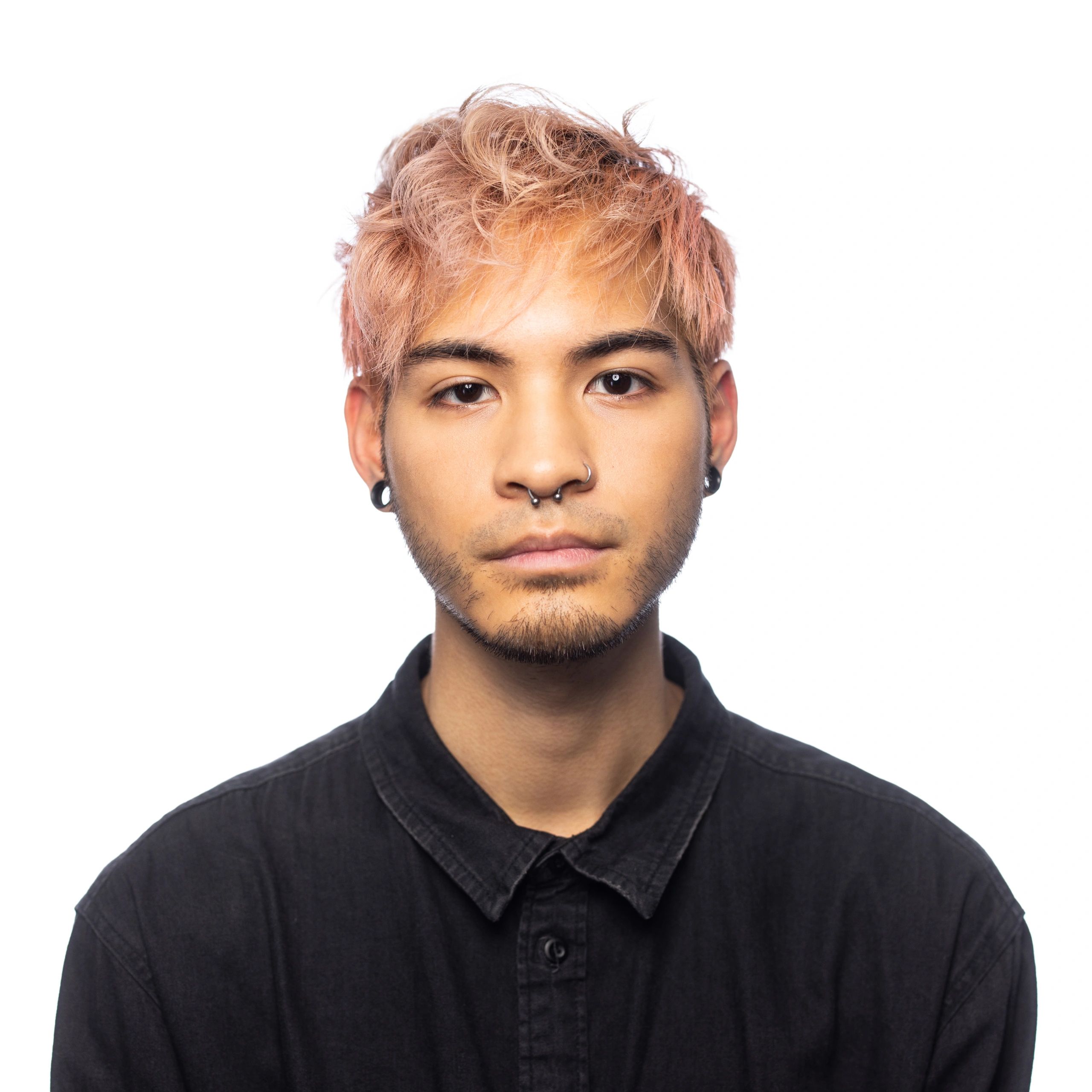 Studio portrait used as testimonial avatar